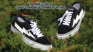 Ian Connor | Revenge x Storm  | Quick Unboxing & Review w /on foot & Comparison |IG @exclusiveekicks