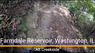 "Alt Creekside" MTB ride, south to north.