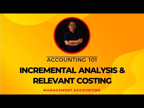 Management Advisory Services; Incremental Analysis / Relevant Costing