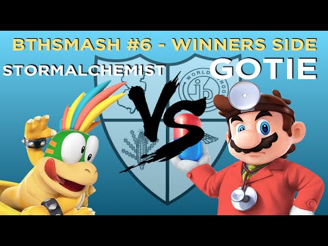 BTHSmash #6 - stormAlchemist (Rosalina, Lemmy) vs Gotie (Pikachu, Doc) - Winners Round 1 - Smash 4