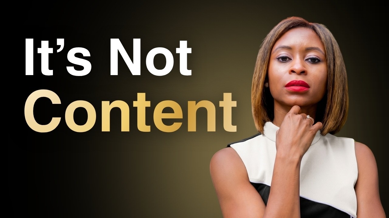 It's Not Content