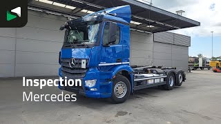 Mercedes-Benz Antos 2548 Antos 6X2 Meiller RK20.65 Abrollkipper Lift+steering  hook lift truck | Image 4 - Autoline