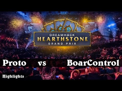 Hearthstone - Proto vs BoarControl - DreamHack Grand Prix Summer 2016