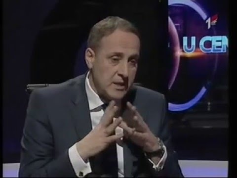 Andrija Popović, lider LP, emisija U CENTAR, RTCG- 17.3.2016.