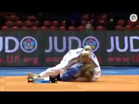 CHERNIAK, Maryna (UKR)-KRAUS, Kay (GER)-48 kg.IJF Grand Prix Jeju 2013