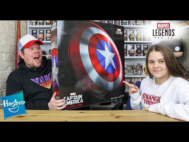 Vídeo relacionado con EXNOT Captain Shield 1:1 Mano, versión de película, réplicas de escudo de mano, accesorios de mano America Shield Legends 1:1