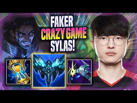 FAKER CRAZY GAME WITH SYLAS! - T1 Faker Plays Sylas MID vs Vex! | Season 2022