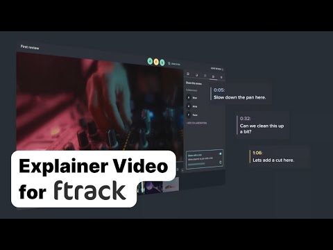 SaaS Explainer Example | ftrack | Vidico