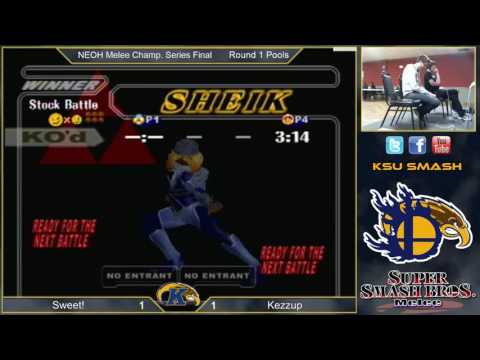 NEOH Melee CS Final - R1 Pool C1 Winner's Finals - Sweet (P1) vs Kezzup (P4)