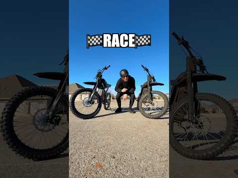 Drag Race! $2,000 vs. $4,000 Electric Dirt Bike 🏁🏍️