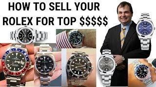 How to sell your Rolex watch for maximum dollar