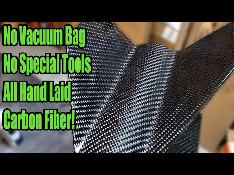 Carbon Fiber DIY With NO Vacuum Bag or Special Tools!