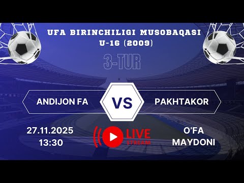 3-TUR "ANDIJON FA - PAKHTAKOR" U-16 (2009)
