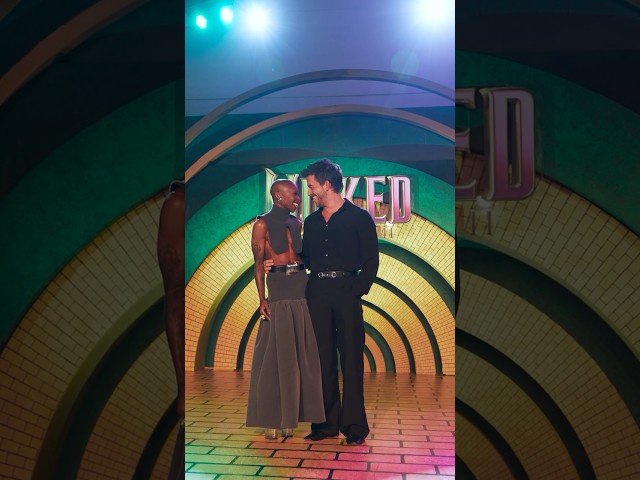 Cynthia Erivo and Jonathan Bailey brought the magic to São Paulo!