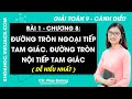 Toán lớp 9 Bài 1 Đường tròn ngoại tiếp tam giác. Đường tròn nội tiếp tam giác - Trang 74 | Cánh diều