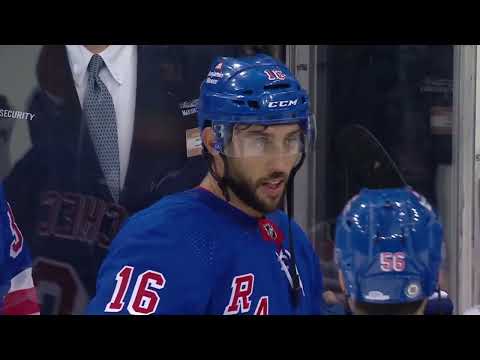 Rangers / Coyotes Scrum after final buzzer - [Both Broadcasts]