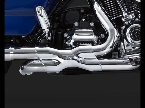 Vance and Hines Power Duals Headers. 4 1/2 Inch HI Output Slip Ons