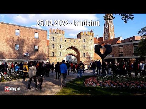 25.04.2022 - Landshut | Montag  | 🗽🚶🚶‍♂️🏃🏻🏃🏻‍♂️