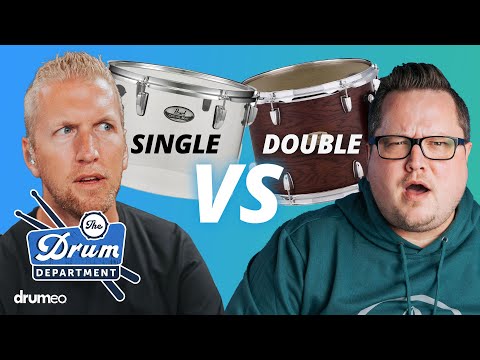 Single vs. Double Headed Toms - What is the Ultimate Drum Sound? | The Drum Department 🥁 (Ep.37)