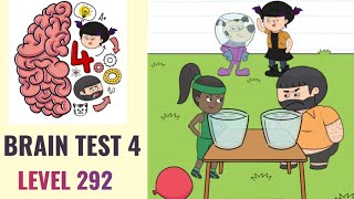 🧠 Brain Test 4 Level 292 | Jenny must win the breath-holding contest | Walkthrough