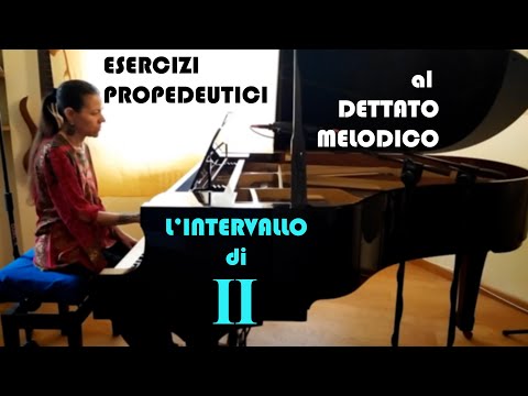 Intervallo di II - Dettato Melodico - Esercizi Propedeutici