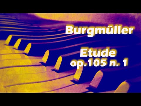 Friedrich Burgmüller - "Chant du Printemps"  Elude op.105 n.1