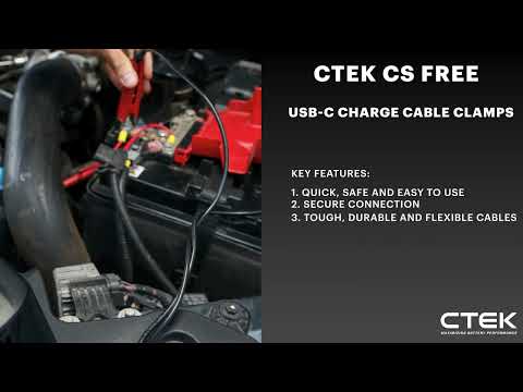 The CTEK CS FREE - The World's Smartest Battery Charger!