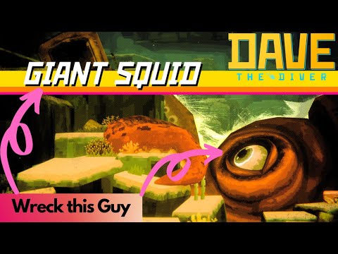How to beat the Giant Squid Boss | Dave the Diver