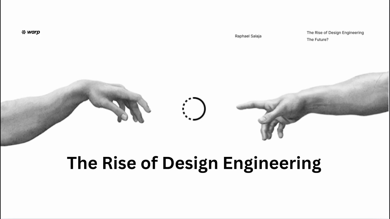 The Rise of Design Engineering | Raphael Salaja | MIT Startup Week