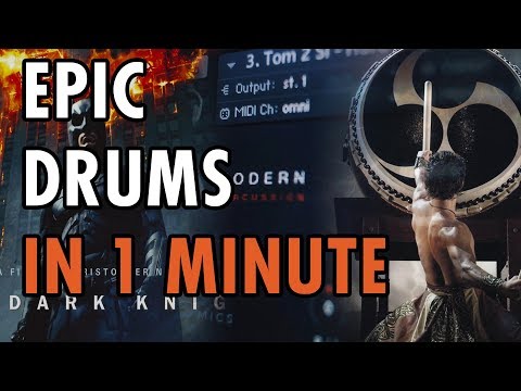 How To Write Epic Percussion in 1 Minute [Dark Knight / Mad Max]