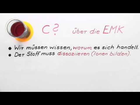 Berechnung der Konzentration mit der Nernst-Gleichung  | Chemie