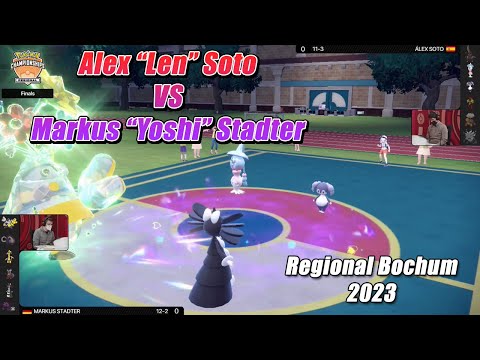 Alex Soto (LenVGC) VS Markus Stadter (Yoshi) | REGIONAL BOCHUM 2023 FINAL | VGC 23 SERIES 2 |