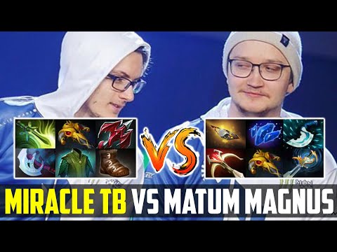 MIRACLE vs MATUMABAMAN - The Battle of the Best Carriers of Dota