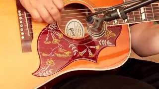 Video thumbnail for 2011 Gibson "Hummingbird" HCS by GregsGuitars