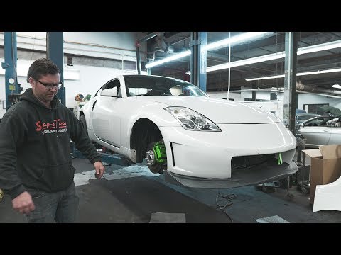 Nissan 350z Whiteline Suspension Upgrade (EP 3)(4K)