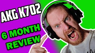 Video thumbnail for AKG K702 Headphone Review | 6 Months Later by FeralGinger