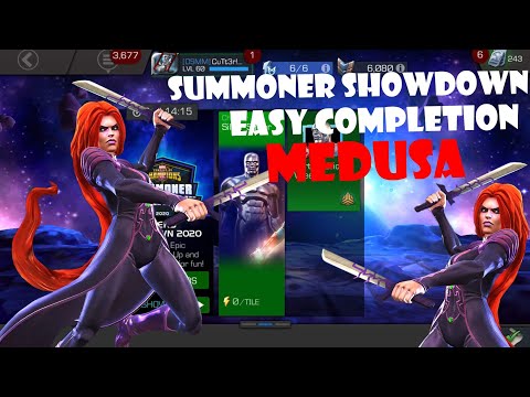 Summoner showdown week 1 Silver Surfer easily completed with Medusa| Marvel Contest Of Champions