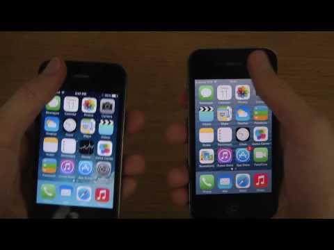 iPhone 4S iOS 7.1 Final vs. iPhone 4 iOS 7.1 Final - Comparison Review