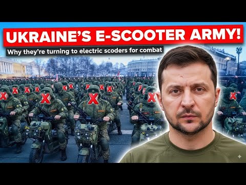 Dlaczego Ukraina sięga po hulajnogi elektryczne w walce