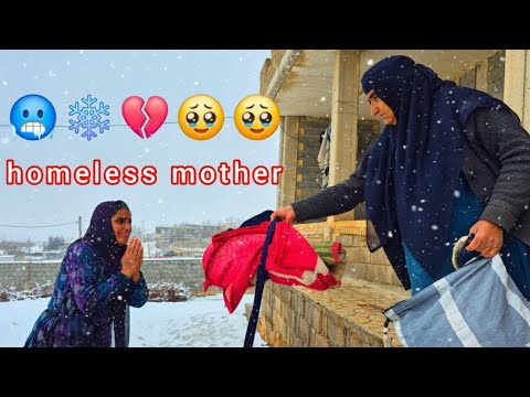 Shocking: Old woman witch makes young mother homeless again