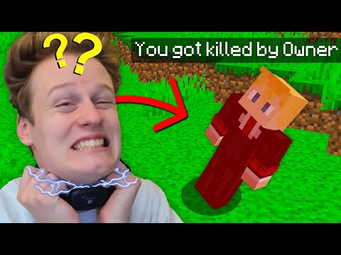 I Fooled my Friend using a Shock Collar on Minecraft...