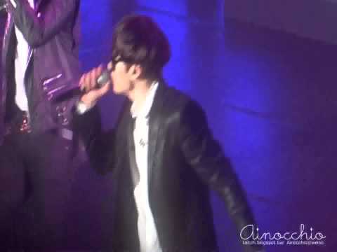 130222 Super Junior-M Fan Meeting In Taipei Eunhyuk Siwon Ryeowook (Eunhyuk Focus)