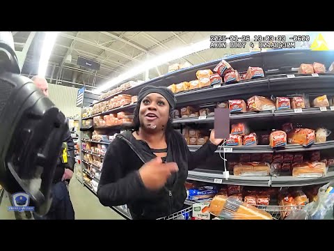 Police Surprise Entitled Woman at Walmart, Ends Badly