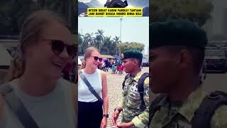 Download lagu Beautiful Foreigner Surprised by a Member Who is Good at English‼️ #tni #commando #tamtama mp3