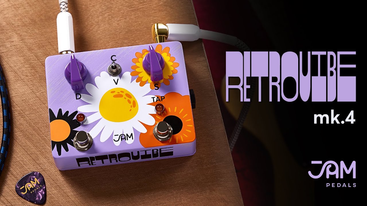  RetroVibe mk.4 - The Sound That Started It All, Taken Further | JAM pedals 
