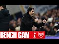 BENCH CAM | Tottenham Hotspur vs Arsenal (0-2) | All the reactions and celebrations from the NLD!