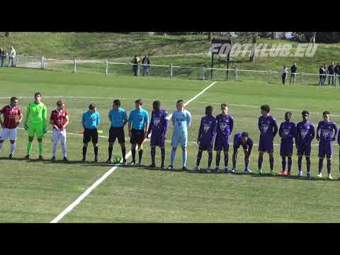U19 / Toulouse FC - Nice 2018-19 / Entrée des équipes