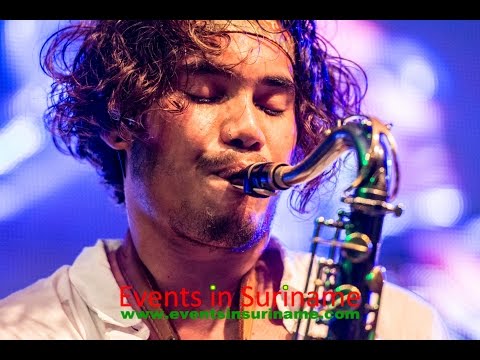 Tim Wes live at the Suriname Jazz Festival