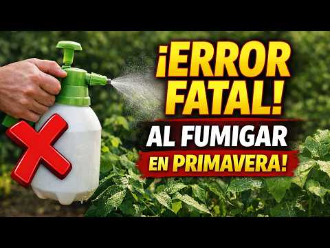 ¡ALERTA JARDINERO! 5 Errores FATALES en el Tratamiento de Primavera que LLENARÁN tu Jardín de Plaga