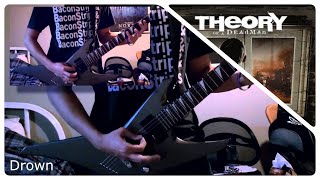Theory of a Deadman - Drown (Guitar Cover + Solo) NEW SONG